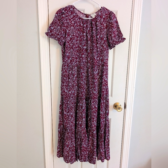 J. Crew Factory Tiered Dress - Picture 2 of 6